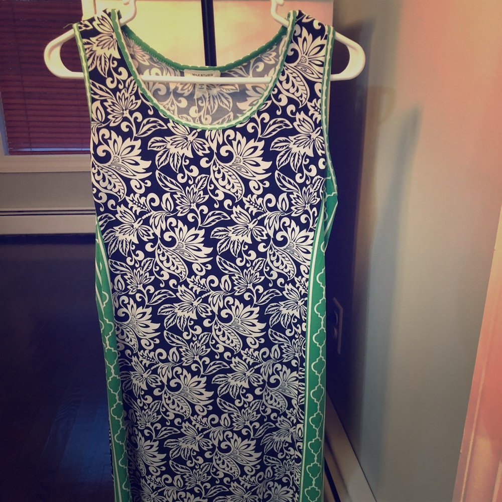Patterned Shift Dress
